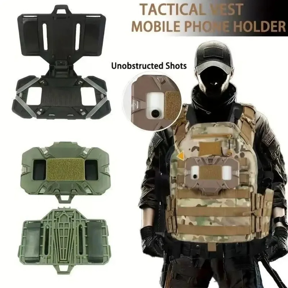 Tactical MOLLE Vest Phone Hold - Mobile Tech Accessories recension och pris