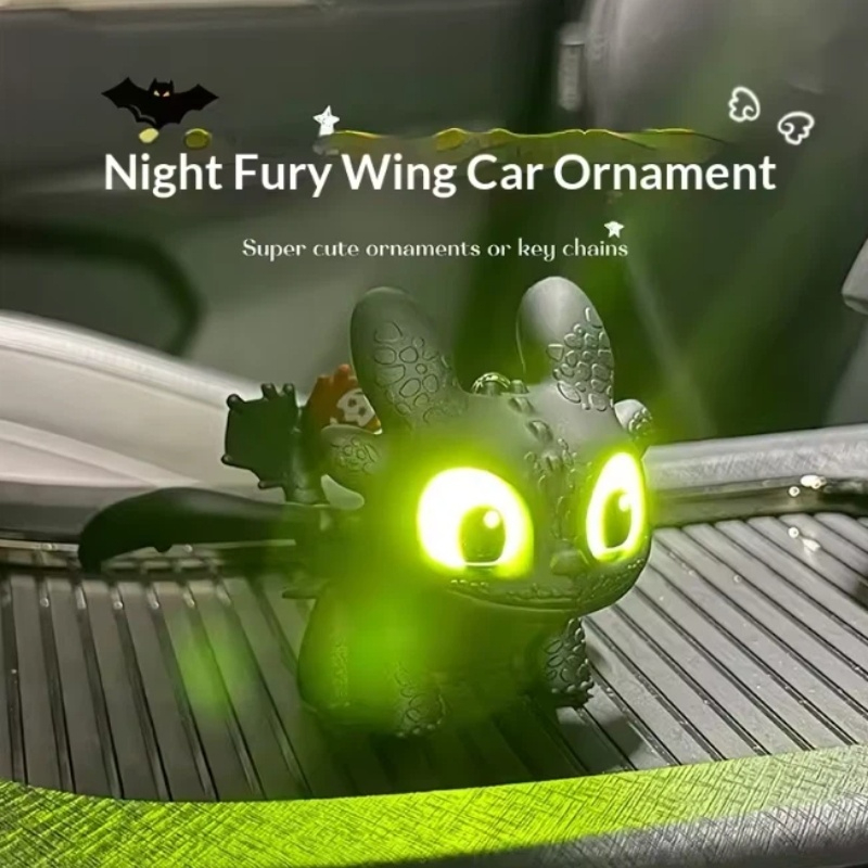 Genuine Cute Glowing Toothless - Tech Car Accessories recension och pris