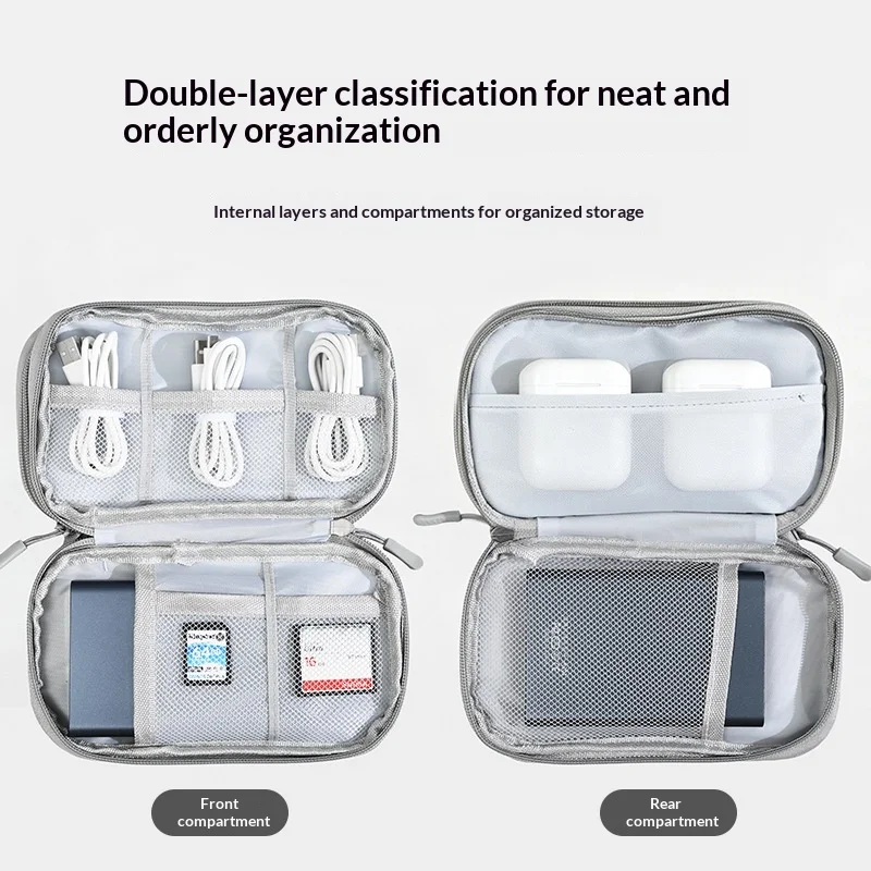 Multi Layer Travel Cable Organ - Tech Accessories Case recension och pris
