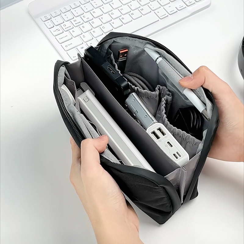 Shell Shape Cable Organizer La - Tech Accessories Travel Organizer Pouch recension och pris