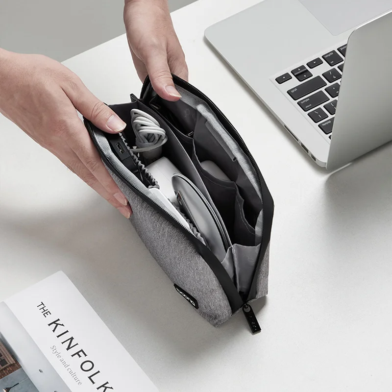 Shell Shape Cable Organizer La - Tech Accessories Travel Organizer Pouch recension och pris