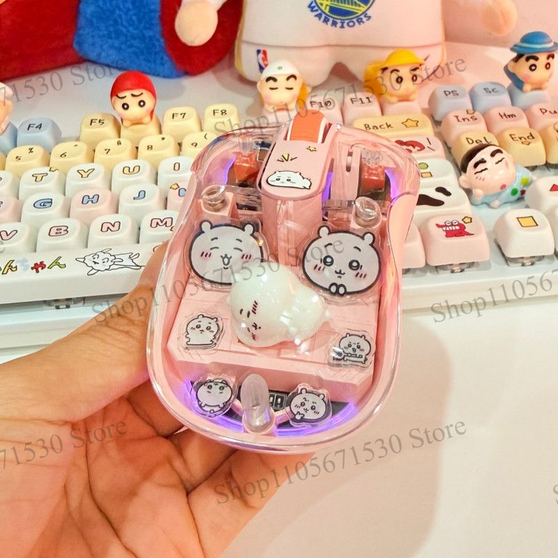 Kawaii Chiikawa Pink Transpare - Kawaii Tech Accessories recension och pris