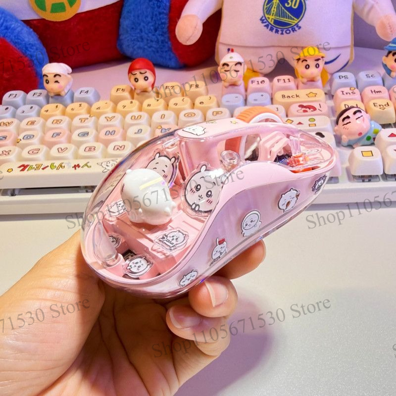 Kawaii Chiikawa Pink Transpare - Kawaii Tech Accessories recension och pris